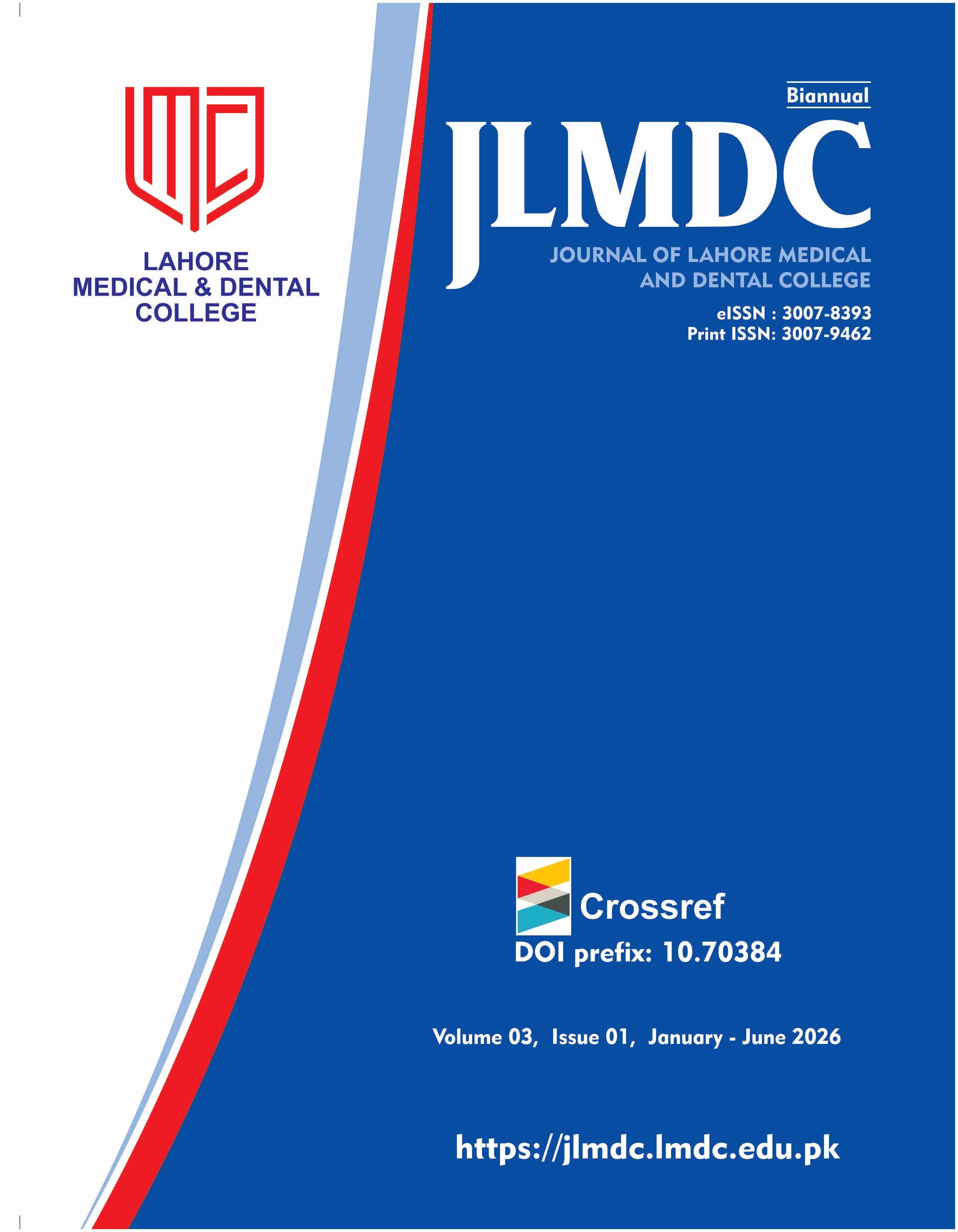 					View Vol. 3 No. 01 (2026): JLMDC
				